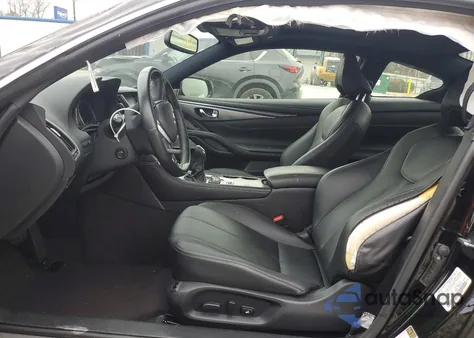 2018 Infiniti Q60 Luxe 300 z USA, uszkodzony, nr VIN JN1EV7EL2JM391846